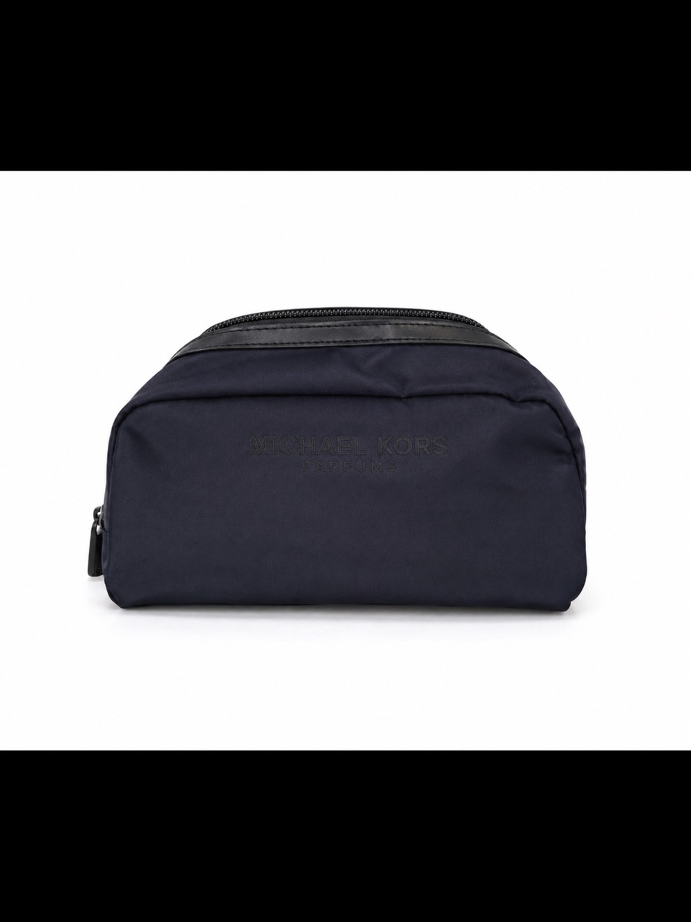 Michael Kors Men's Navy Zip-Top Toiletry Kit